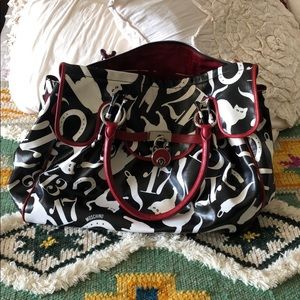 Moschino travel bag.